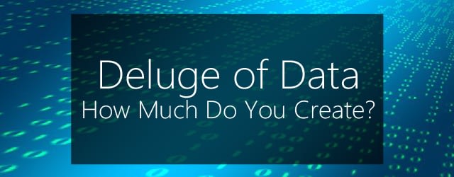 deluge of data - data backup