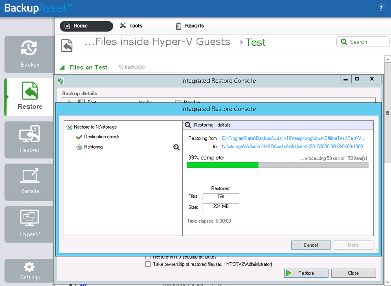 veeam hyper v backup best practices