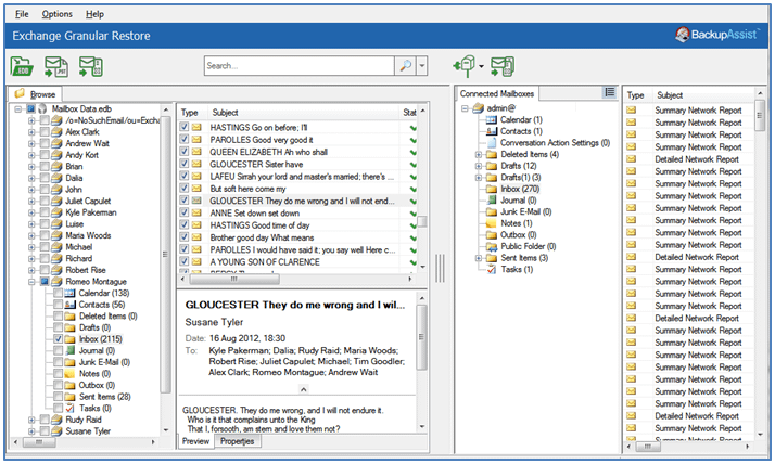 Exchange Server protection