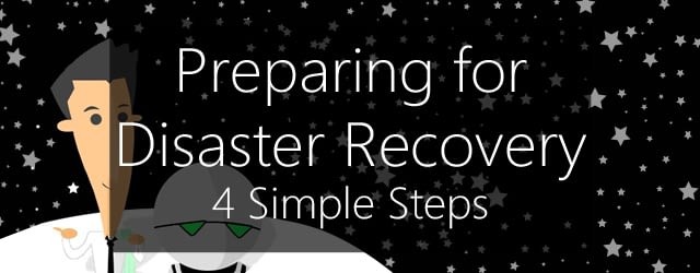 4 steps towards disaster recovery planning