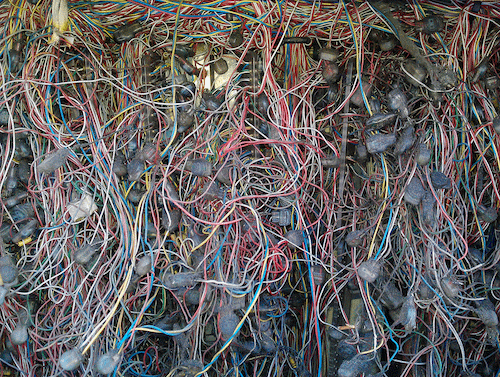 A total data center cabling disaster.