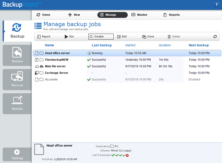 Cyber resilience and Windows backup software for small business, SMEs