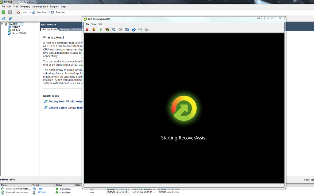 vmware-recovery